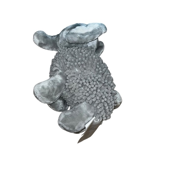 Little Miracles Gray Elephant Plush Stuffed Animal baby lovie 10” like new - Picture 4 of 5